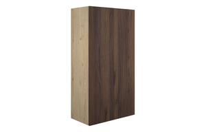 Eden 600mm Standard 2 Door Storage Unit - Warm Walnut (Oak Cab)